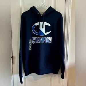 New Champion Hoodie Blue Adult Size Medium